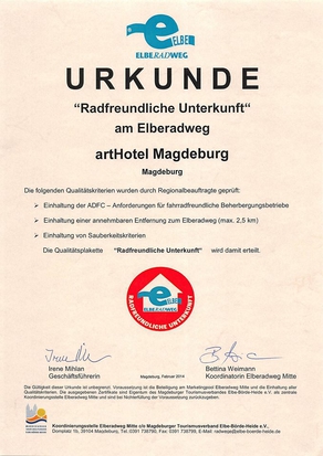Bild der News Radfreundliche Unterkunft